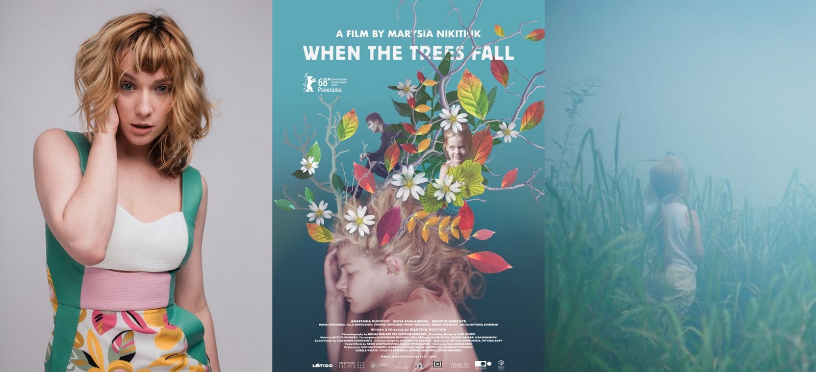 L’Ukrainienne Marysia Nikitiuk, réalisatrice du film When The Trees Fall, sélectionné à la Berlinale