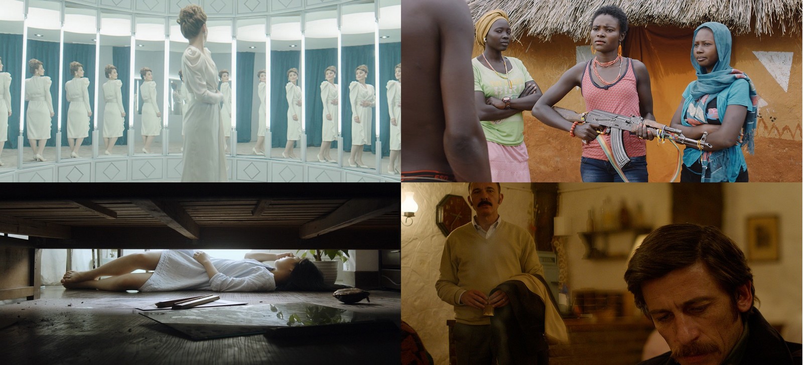 Photo des films Las Niñas bien, aKasha, Vanishing Days, et Rojo, sélectionnés au Festival de Marrakech 2018